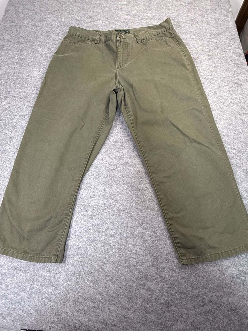 Lauren Jeans Co. Ralph Lauren Pants Size 6 Olive Green Cotton Chino